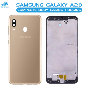 Samsung Galaxy A20 Gold Housing - Image 2