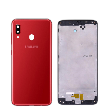 Samsung Galaxy A20 Red Housing - Image 2