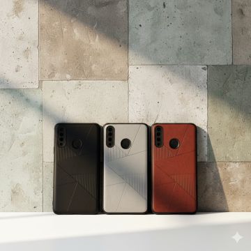 Samsung Galaxy A20s Back Cover Multicolour Soft Leather Case For Samsung Galaxy A20s
