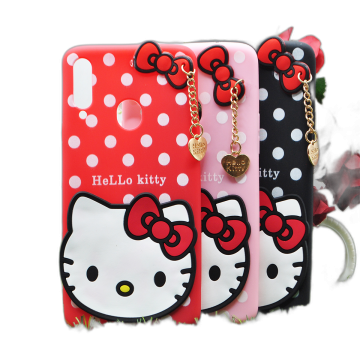 Samsung Galaxy A20s Hello Kitty Silicone Cartoon Cover - Image 2