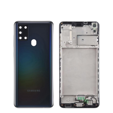 Samsung Galaxy A21s Rear Complete Body Casing Housing Replacement For Samsung Galaxy A21s - Black - Image 2