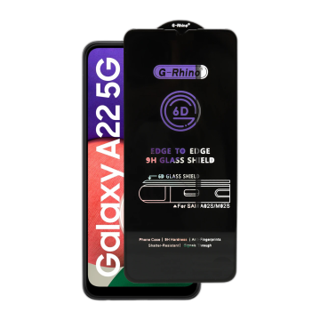 Samsung Galaxy A22 5G HD Glass OG Glass Protector Full Screen Glass For Samsung Galaxy A22 5G  - Image 2