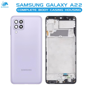 Samsung Galaxy A22 Purple Housing - Image 2