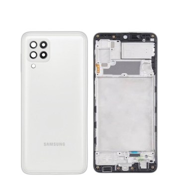 Samsung Galaxy A22 Rear Complete Body Casing Housing Replacement For Samsung Galaxy A22 - White - Image 2