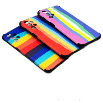 Samsung Galaxy A23 Rainbow Printed Bumper Cover Mobile Cover - Image 2