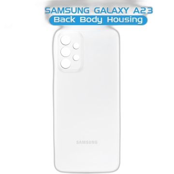 Samsung Galaxy A23 Rear Back Body Casing Housing Replacement Battery Back Door For Samsung A23 - White - Image 2