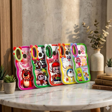 Samsung Galaxy A30 Cartoon Wave Style Back Cover - Image 2
