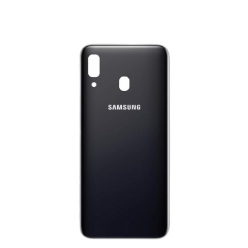 Samsung Galaxy A30 Rear Back Body Casing Housing Replacement Battery Back Door For Samsung A30 - Black - Image 2