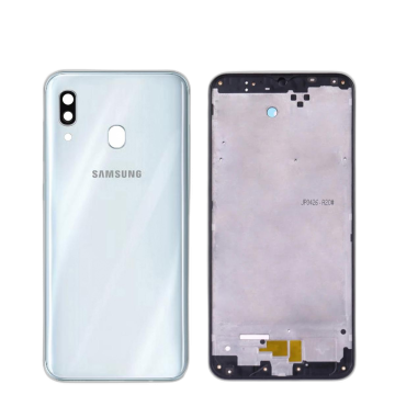 Samsung Galaxy A30 White Housing - Image 2