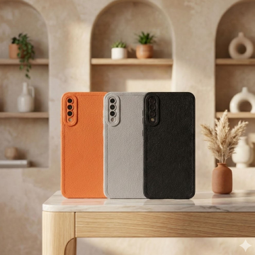 Samsung Galaxy A30s Spigen Leather Soft Case