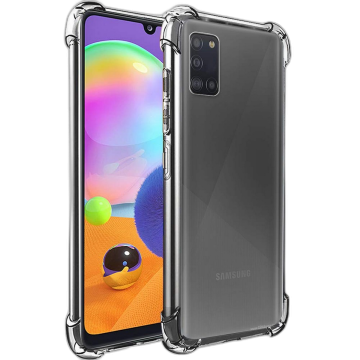 Samsung Galaxy A31 Back Cover Transparent Extra Bumper Anti Shock Soft Crystal Clear Case For Galaxy A31