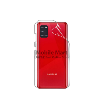 Samsung Galaxy A31 Back Protection Clear Jelly Soft Ultra Clear Jell For Samsung Galaxy A31 - Image 2