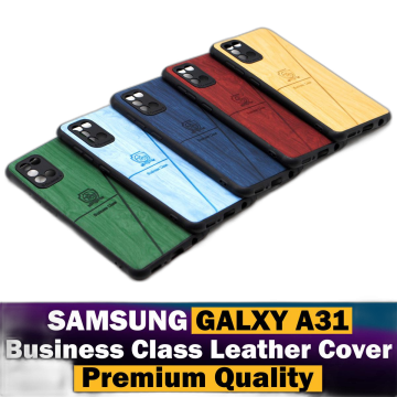 Samsung Galaxy A31 Business Class Leather Cover - Image 2