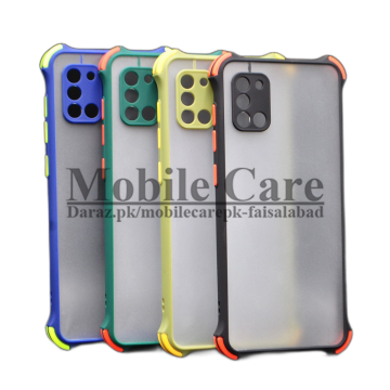Samsung Galaxy A31 Shock Proof Smoky Matte Camera Bumper Cover