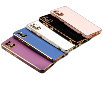 Samsung Galaxy A31 Soft Multi Golden Border Camera Protection Cover - Image 2