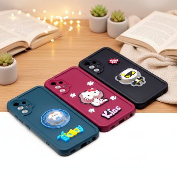 Samsung Galaxy A32 Cute Kitty Blinking Lights Cover - Image 2