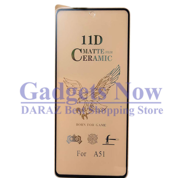 Samsung Galaxy A51 Matte Ceramic Glass Protector For Samsung Galaxy A51  - Image 2