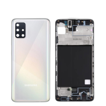 Samsung Galaxy A51 Rear Complete Body Casing Housing Replacement For Samsung Galaxy A51 - White - Image 2