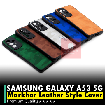 Samsung Galaxy A53 5G Markhor Style Leather Cover - Image 2