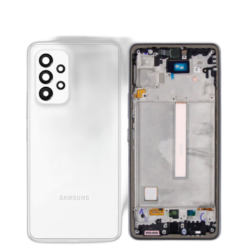 Samsung Galaxy A53 Rear Complete Body Casing Housing Replacement For Samsung Galaxy A53 - White - Image 2