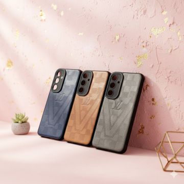 Samsung Galaxy A55 Leather Style Soft Case Mobile Cover