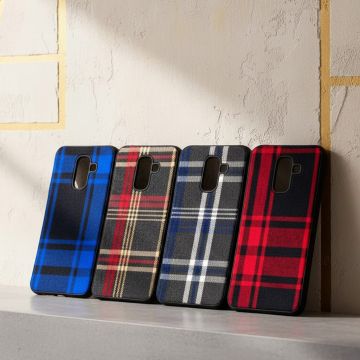 Samsung Galaxy A6 Plus Back Cover Multicolour Leather Case For Samsung Galaxy A6 Plus - Image 2