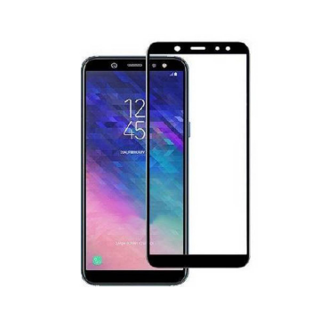 Samsung Galaxy A6 Plus Full Screen Protector 9D Tempered Glass Protector For Samsung Galaxy A6 Plus - Image 2