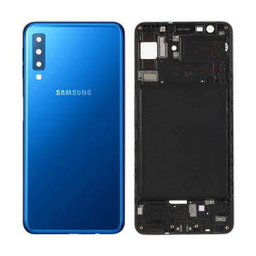 Samsung Galaxy A7 2018 Blue Housing - Image 2