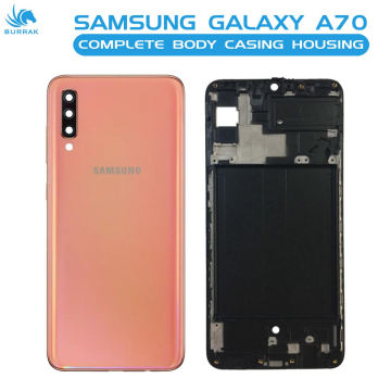 Samsung Galaxy A70 Orange Housing - Image 2
