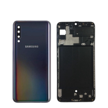 Samsung Galaxy A70 Rear Complete Body Casing Housing Replacement For Samsung Galaxy A70 - Black - Image 2