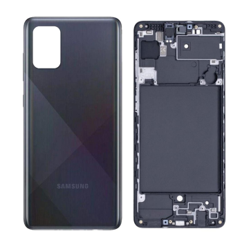 Samsung Galaxy A71 Black Housing - Image 2