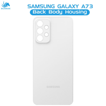 Samsung Galaxy A73 Rear Back Body Casing Housing Replacement Battery Back Door For Samsung A73 - White - Image 2