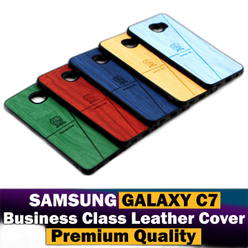 Samsung Galaxy C7 Leather Cover - Image 2