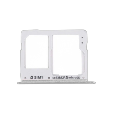Samsung Galaxy C7 Pro Silver Sim Tray - Image 2