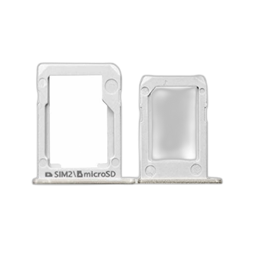 Samsung Galaxy E7 Silver Sim Tray - Image 2