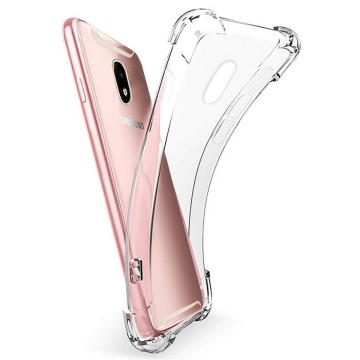 Samsung Galaxy J5 Pro Transparent Anti Shock Soft Crystal Clear Case