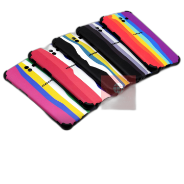 Samsung Galaxy J6 Plus Rainbow Bumper Camera Protection Mobile Cover - Image 2