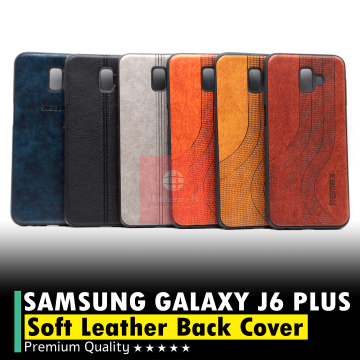 Samsung Galaxy J6 Plus Soft Leather Back Cover - Image 2