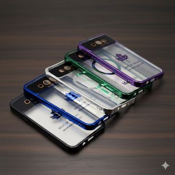 Samsung Galaxy J7 2015 Soft Multi Chrome Border Camera Protection Cover