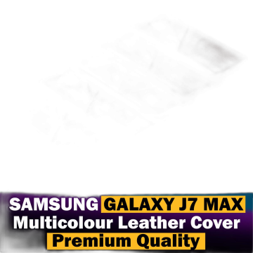Samsung Galaxy J7 Max Soft Multicolour Leather Cover - Image 2