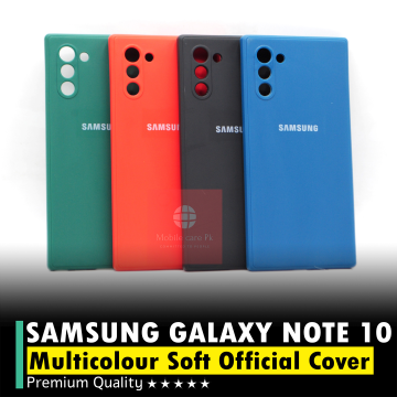 Samsung Galaxy Note 10 Back Cover Soft Stylish Camera Protection Cover For Samsung Note 10