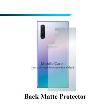 Samsung Galaxy Note 10 Back Protector Skin Matte Style Protector For Samsung Galaxy Note 10 - Image 2