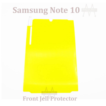 Samsung Galaxy Note 10 Front Protection Clear Jelly Soft Ultra Clear Jell For Samsung Galaxy Note 10 - Image 2