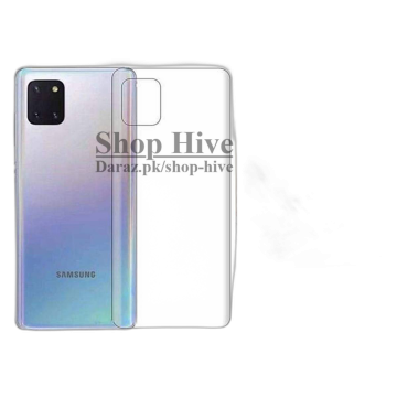Samsung Galaxy Note 10 Lite Back Protection Clear Jelly Soft Ultra Clear Jell For Samsung Galaxy Note 10 Lite - Image 2