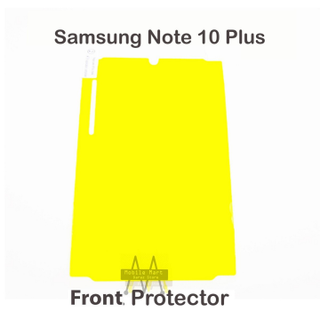 Samsung Galaxy Note 10 Plus Front Protection Clear Jelly Soft Ultra Clear Jell For Samsung Galaxy Note 10 Plus - Image 2