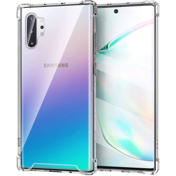 Samsung Galaxy Note 10 Plus Transparent Soft Crystal Clear Case - Image 2