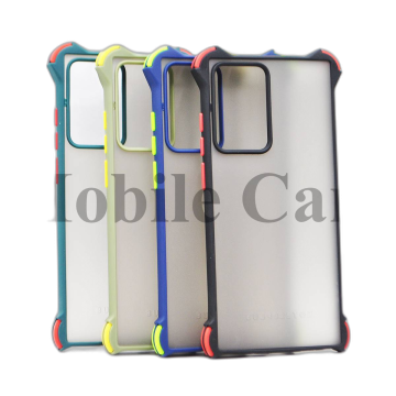 Samsung Galaxy Note 20 Ultra Smoky Matte Bumper Armor Case - Image 2