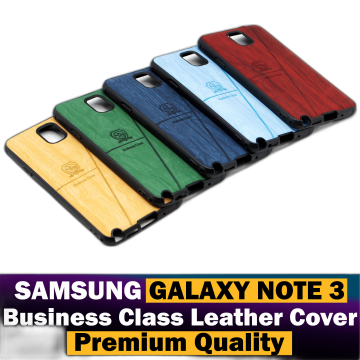 Samsung Galaxy Note 3 Back Cover Premium Quality Business Class Leather Case For Samsung Galaxy Note 3 - Image 2