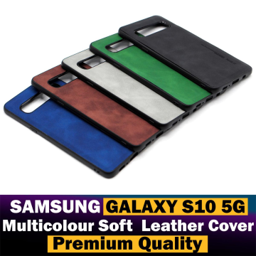 Samsung Galaxy S10 5G Soft Leather Cover - Image 2