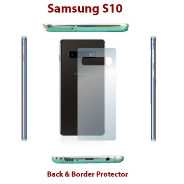 Samsung Galaxy S10 Back Protector Skin Matte Style Protector For Samsung Galaxy S10 - Image 2